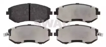 87 91 6643 SWAG Комплект тормозных колодок, дисковый тормоз